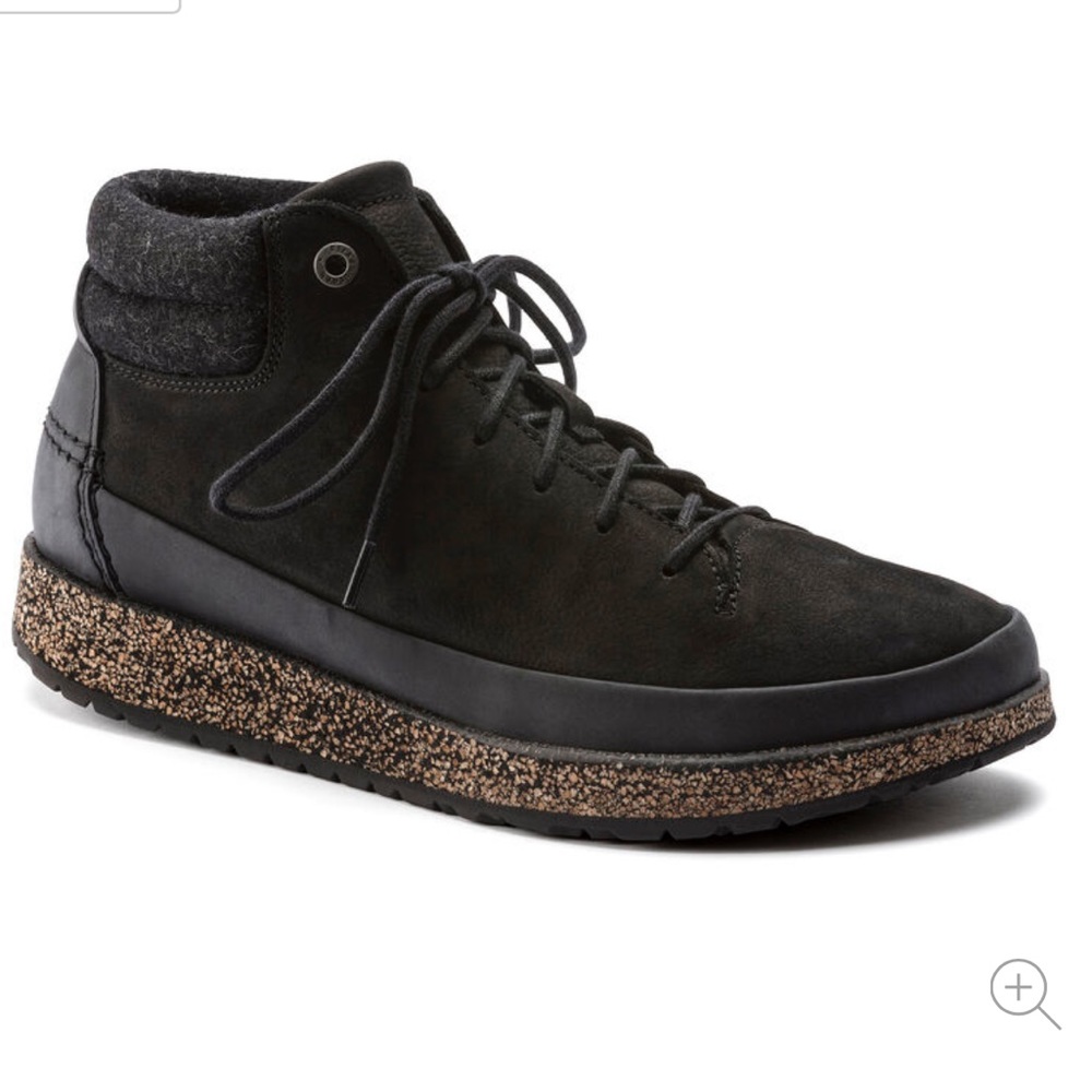 Birkenstock Honnef High Oiled Leather Boot Black Womens EU 40, US 9-9.5